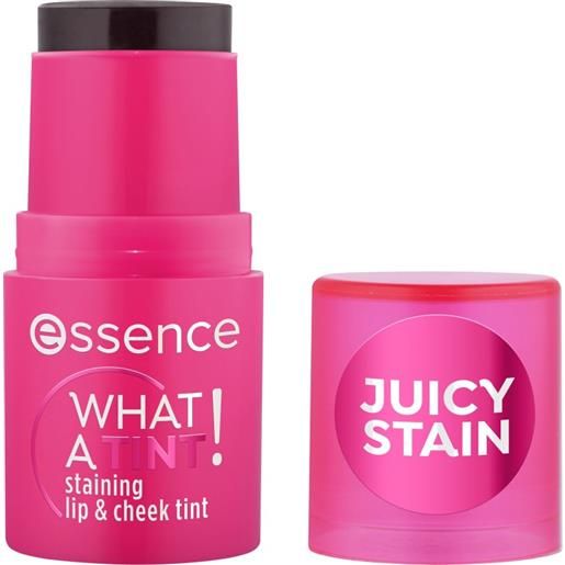 Essence what a tint - tinta labbra e guance n. 10 raspberry vibes