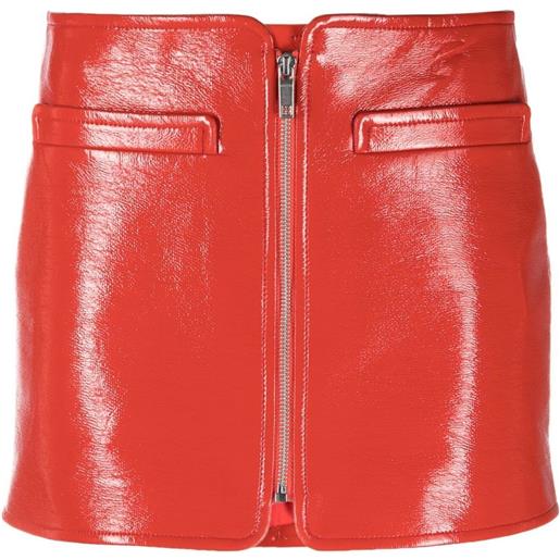 Courrèges minigonna - rosso