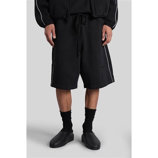 Fear of God Essentials shorts in cotone nero