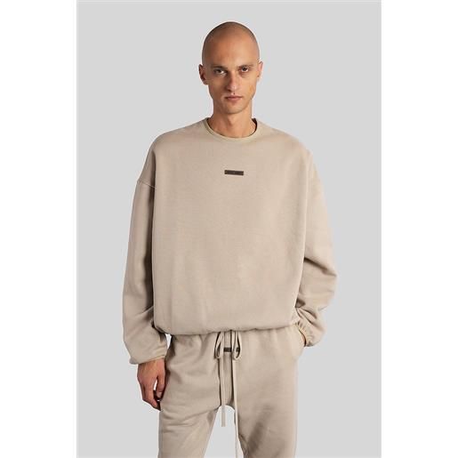 Fear of God Essentials felpa in cotone beige