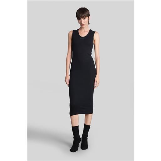 Fear of God Essentials abito lungo in cotone nero