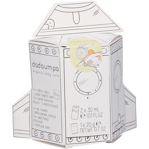 Dadaumpa kit razzo 12mesi+ bagnetto e cura corpo 1 pz set