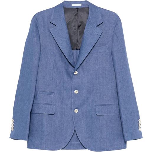 Brunello Cucinelli linen deconstructed blazer