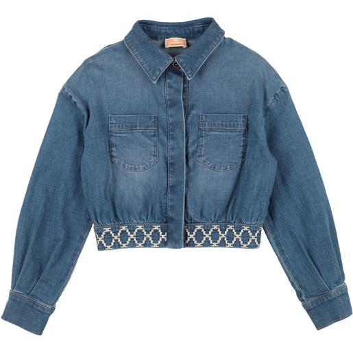 ELISABETTA FRANCHI - camicia di jeans