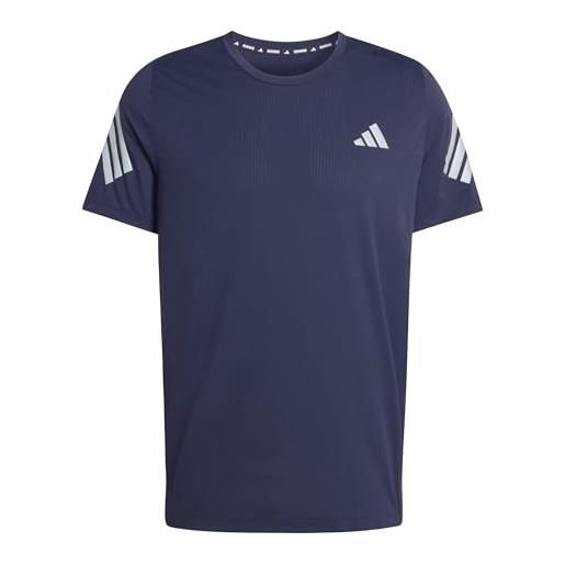 adidas homme adi365 running climacool iconic t-shirt, aurora coffee, xxl