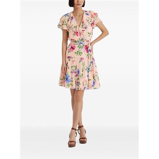 Lauren Ralph Lauren abito con stampa a fiori - rosa