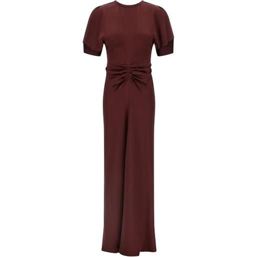 Victoria Beckham abito con ruches - rosso