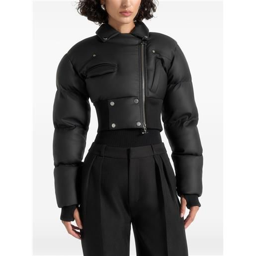 Manière De Voir piumino crop dalya - nero