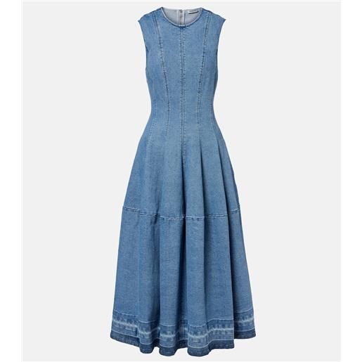 Simkhai abito lungo di jeans bowen