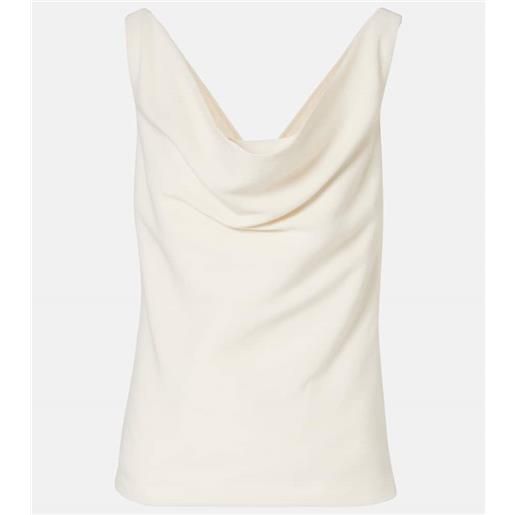 Brunello Cucinelli top drappeggiato