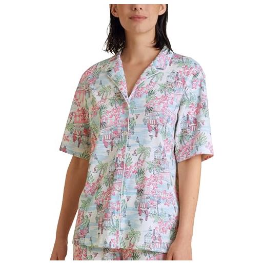 CALIDA amalfi journey t-shirt, stella bianca, 54-56 donna