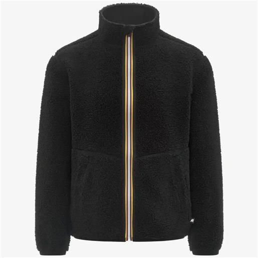 K-way - felpa pile pascal sherpa polar reversible