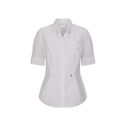 Seidensticker donna city-bluse 1/2-lang camicia, bianco (white 1), 46