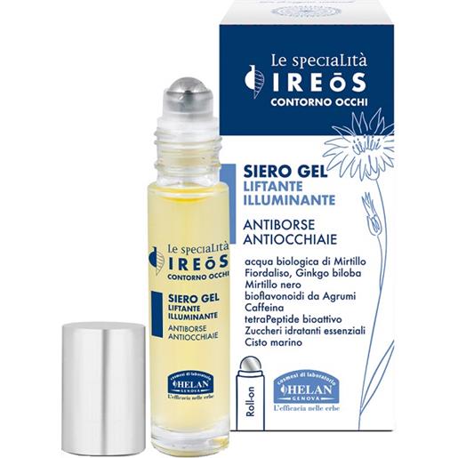 Helan Cosmesi Srl ireos siero gel liftante illuminante antiborse antiocchiaie 10ml