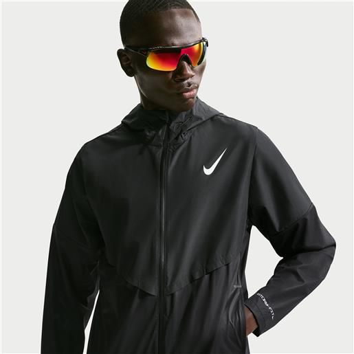 Nike giacca da running aerogami storm-fit Nike aero. Swift - uomo - nero