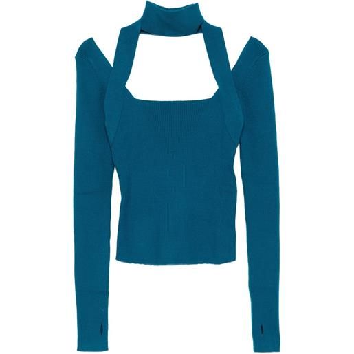 Monse top con dettaglio cut-out - blu