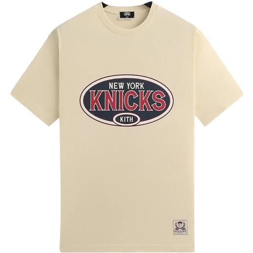 KITH t-shirt girocollo new york knicks jones - toni neutri
