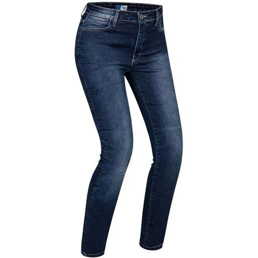 Pmj jeans moto donna pmj ginevra dark blu