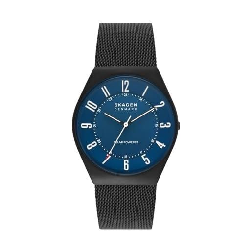 Skagen Orologio Sundby in titanio per uomo, Movimento al quarzo a