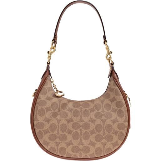 Coach borsa tote joanie con ciondolo - toni neutri
