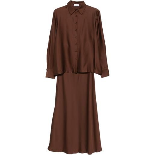 SILKYLICIOUS set di 2 gonne - marrone