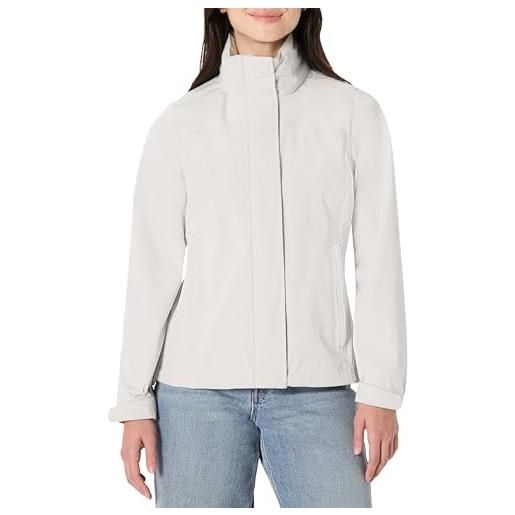 Amazon Essentials impermeabile leggero, idrorepellente, vestibilità classica donna, bianco sporco, s