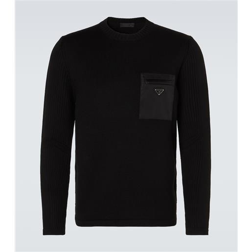 Prada pullover in lana vergine