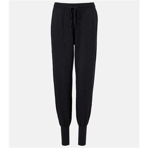 Lisa Yang pantaloni tapered in cotone e cashmere