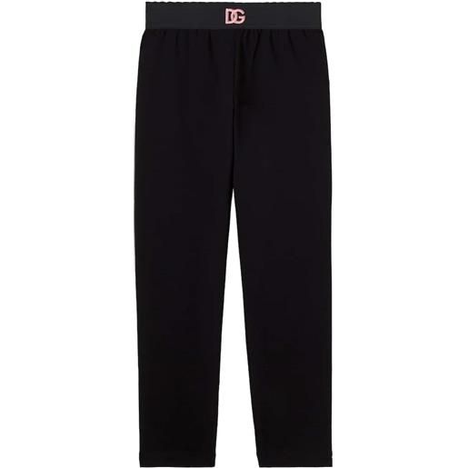 Dolce&Gabbana Kids leggings in misto cotone