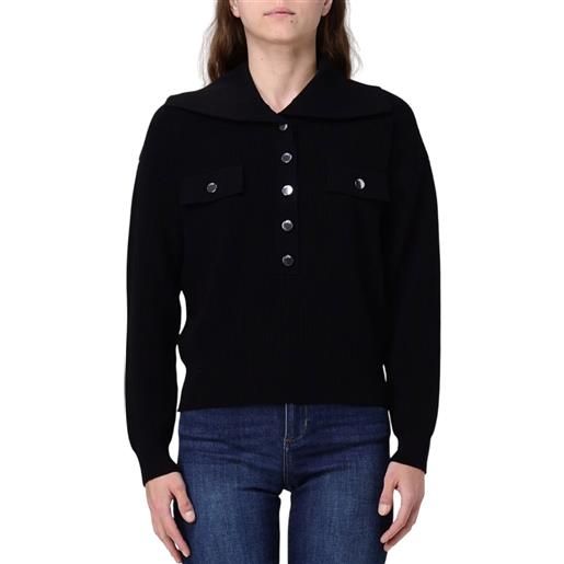 LIUJO JEANS maglia - mf5462ms99e - nero