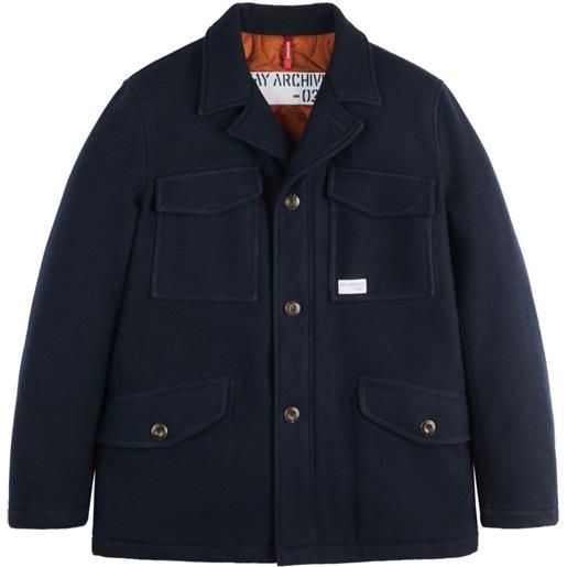 Fay giacca con tasche - blu