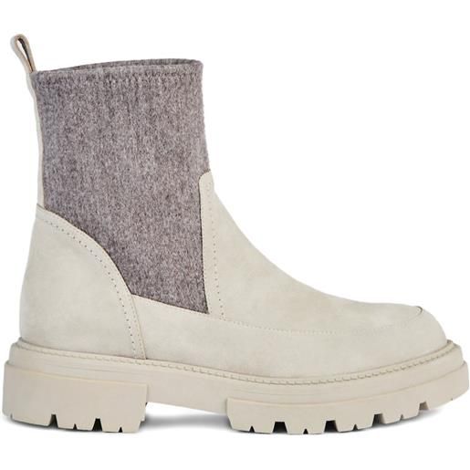 Fay stivaletti con suola carrarmato - toni neutri