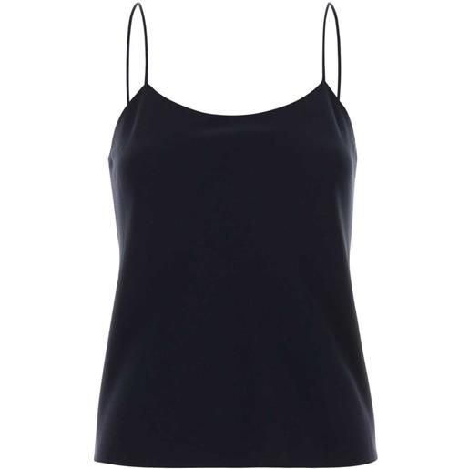 The Row top smanicato biggins - blu