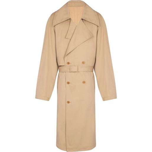 Balmain trench con cintura - toni neutri