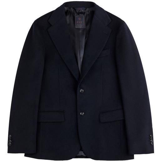 Fay giacca con due bottoni - blu
