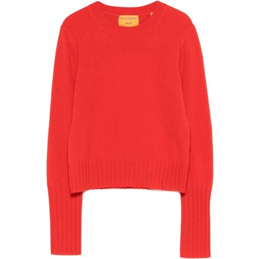 Guest In Residence maglione girocollo - rosso