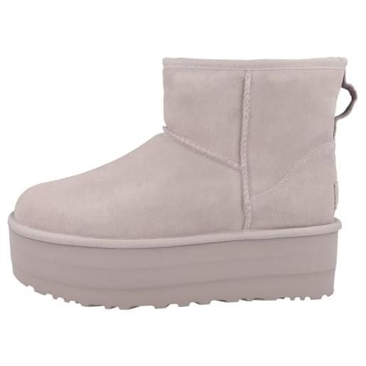 UGG classic mini platform, stivali alla moda donna, nero, 45 eu