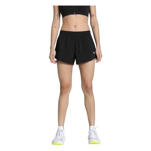 PUMA w tad essential 3 woven short, pantaloncini intrecciati unisex - adulto, PUMA black, 3xl