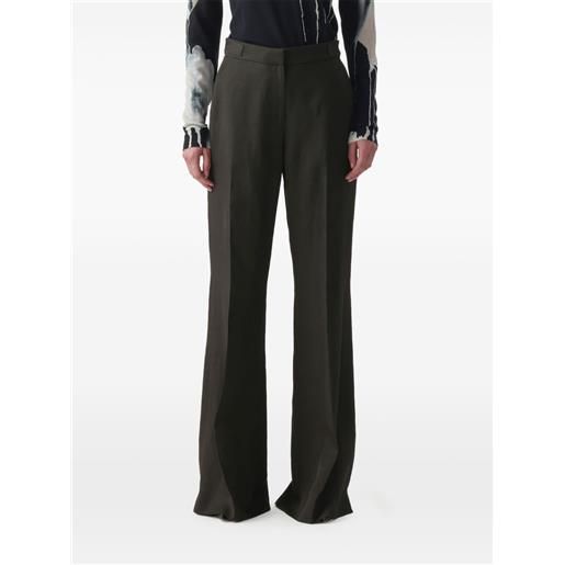 Jason Wu Collection pantaloni con spacco posteriore - verde