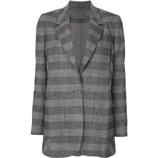 Lorena Antoniazzi blazer principe di galles - grigio