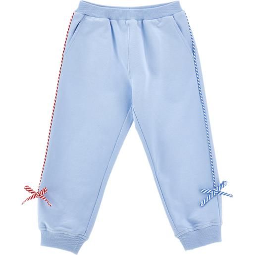 Monnalisa pantaloni tuta con fiocchi