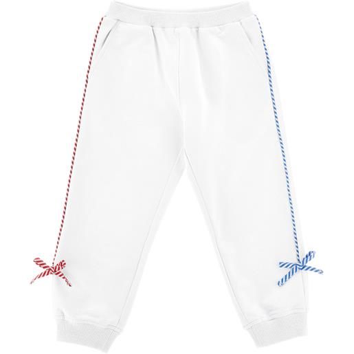 Monnalisa pantaloni tuta con fiocchi