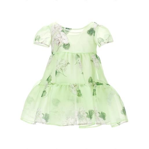 Monnalisa abito organza fiori