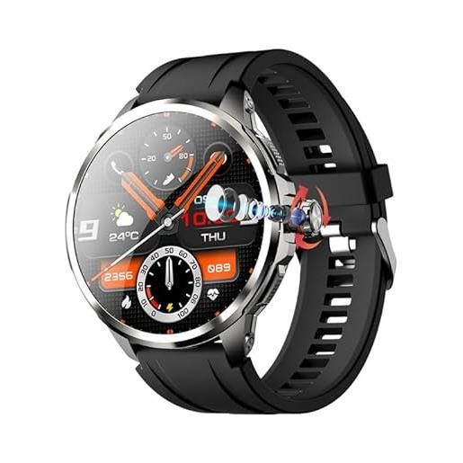 Trevi T-FIT 458 A Smartwatch Con Display AMOLED 1,95'' Always-On – Cassa In Metallo E 3 Cinturini (1 Ufficiale Misano World Circuit)