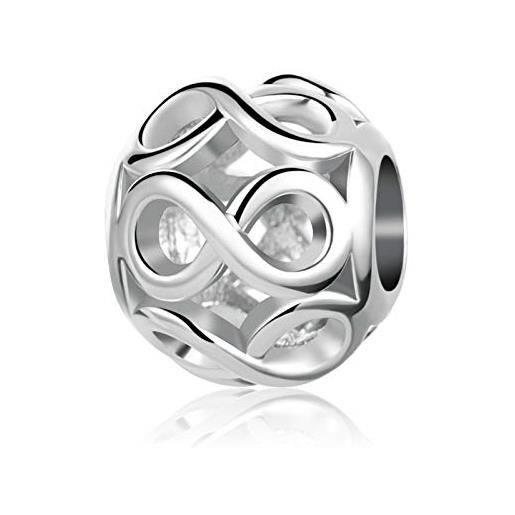 Bracciale Nonno Nipote In Argento 925 E Pietra Lavica - Flores Gioielli - Foto 12