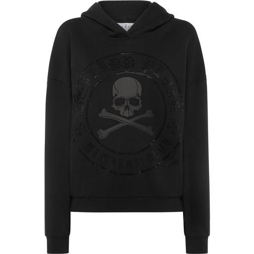 Philipp Plein felpa con cappuccio - nero