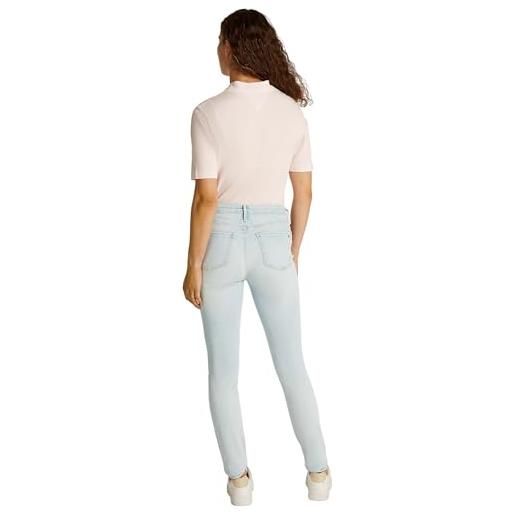 Tommy Hilfiger donna jeans como skinny sky vita media, bianco (sky), 30w/26l