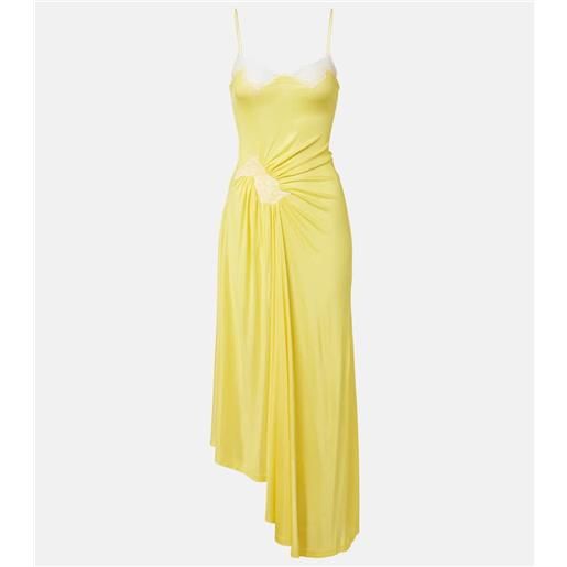 Christopher Esber abito da cocktail cami in maglia a coste