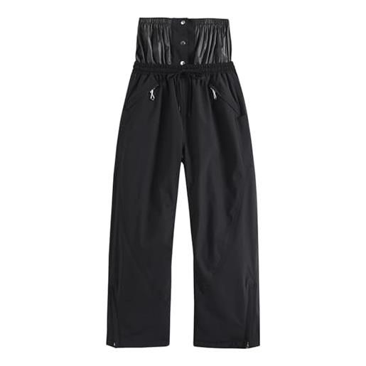 GEMYSE Pantaloni Da Sci Uomo Impermeabili E Caldi Con Bretelle Regolabili – Salopette Snowboard - 5