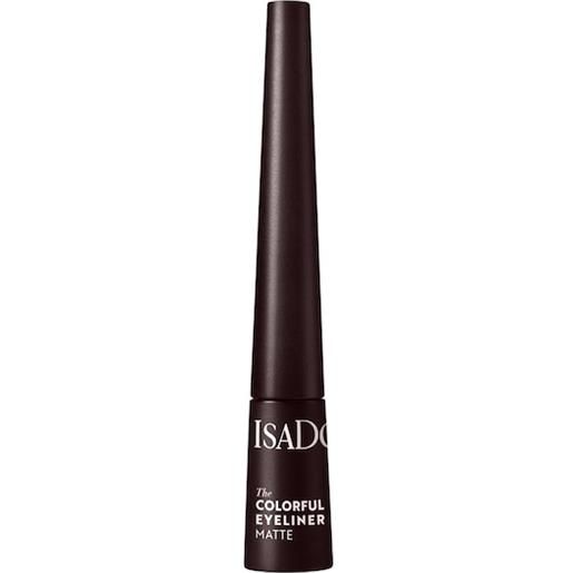 Isadora occhi eyeliner-kajal. Eyeliner colorato opaco 12 dark brown 2.3 ml ()